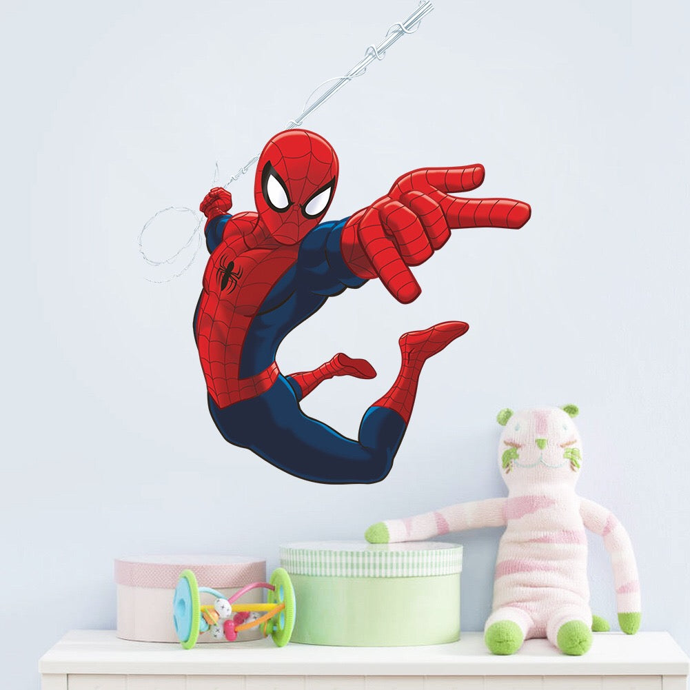 spiderman wall decals