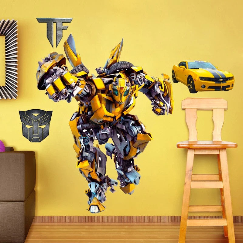 transformer wall stickers