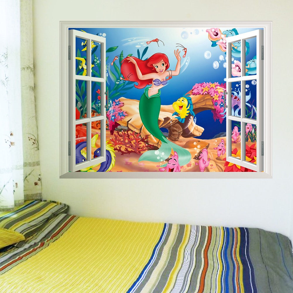 little mermaid nursery