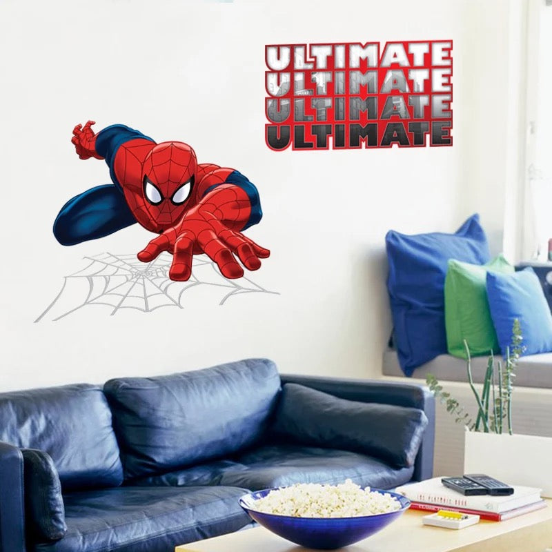 spiderman wall decals