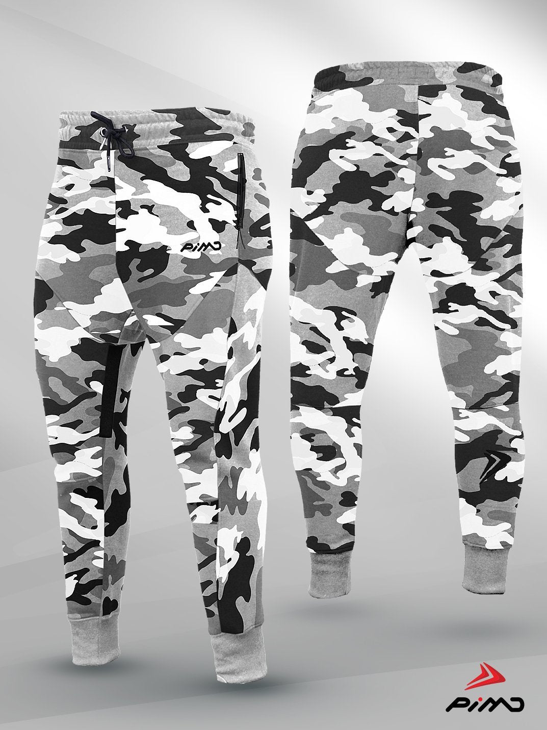 camo gym joggers