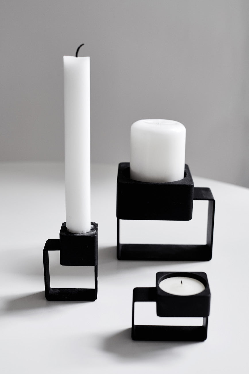 BEdesign Tip Tap Top candle holders for WOUD