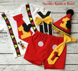 mickey mouse 1 birthday shirt