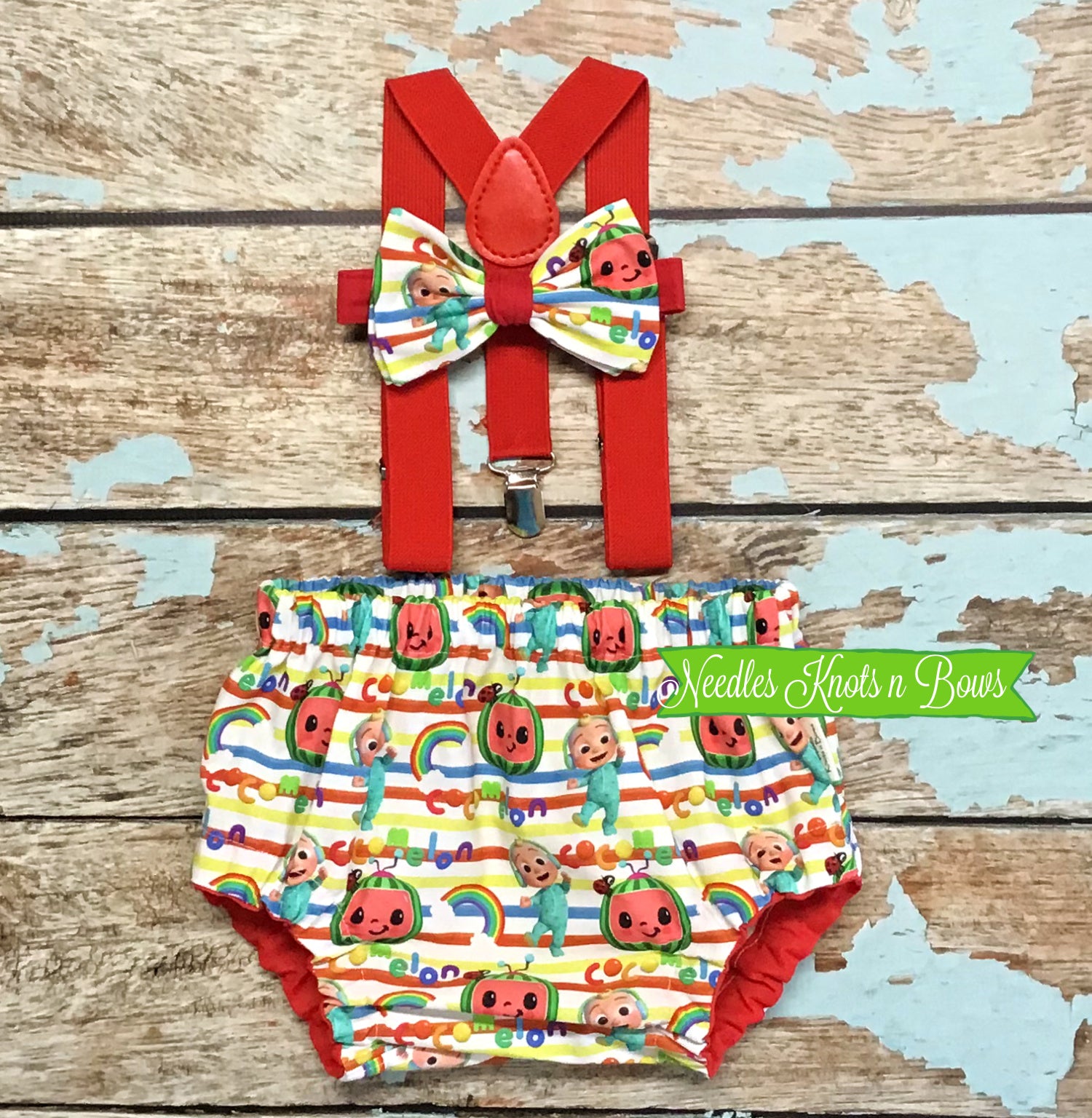 Boys Cocomelon Cake Smash Outfit, Baby Boys 1st Birthday Outfit, Smash Cake