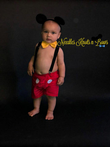 mickey mouse 1st birthday cake smash outfit