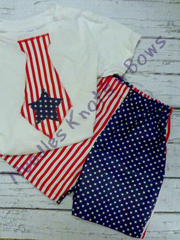Boys 4th of July Outfit, Baby Boys Patriotic Outfit, Stars n Stripes ...