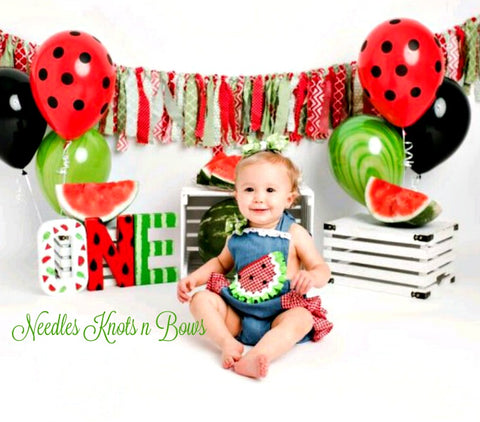 watermelon birthday outfit