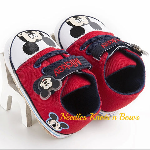 Birthday Shoes - Baby Boys Mickey Mouse Shoes | Mickey Mouse Birthday ...
