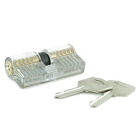 Clear Training Padlock with Visible Mechanism, Practice Plus