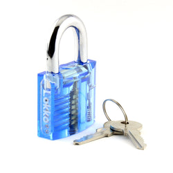 Medium Difficulty Clear Practice Lock (Spool Pins)