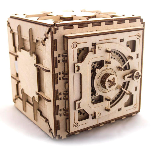 Build it! Wooden Mechanical Safe with Working Lock Mechanism