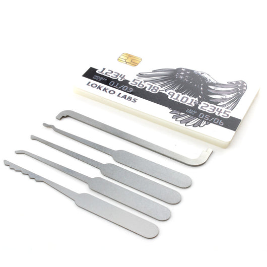 5 Piece Credit Card Lockpick Set