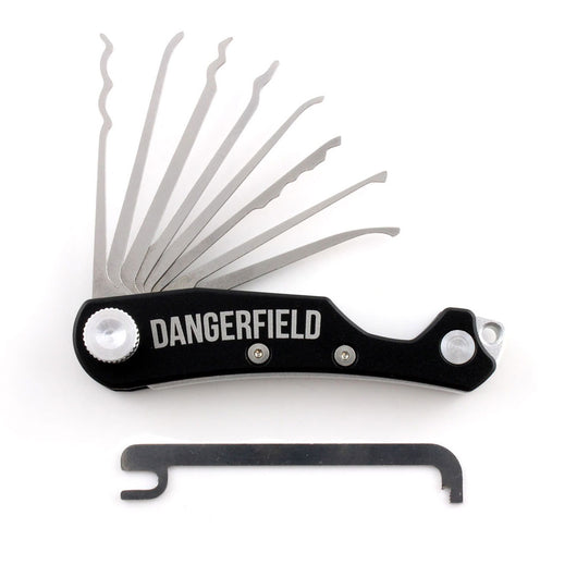 Dangerfield Combination Lock Lockpicks - Dual Gauge Mini-Knife set wit