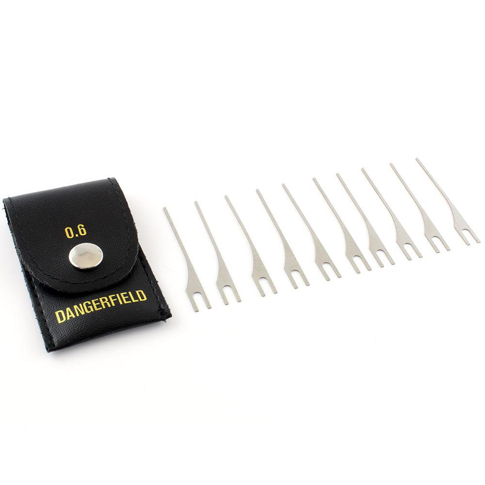 Dangerfield Praxis Lock Pick Set:Dual Gauge 21 piece kit