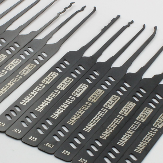Dangerfield Ionic Praxis Lock Pick Set - 21pc Hardened Stealth Edition