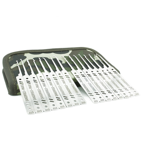 KLOM 32 Piece Lock Pick Set + Case