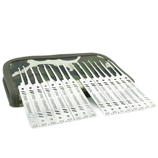 GOSO Lock Pick Set:Lock Picks, tension tools, wallet, eBook