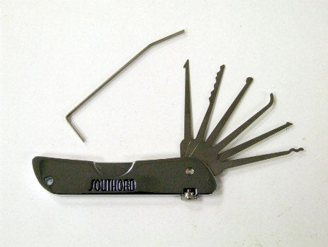 Jackknife Pocket Lock Pick Set - JPXS-6