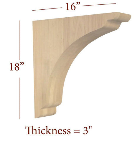 Corbels Brackets Timber Wolf Forest Products