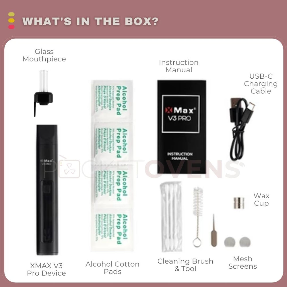 Xmax V3 PRO Convection Heater Vapor with on-Demand and Aession Mode  Vaporizer Dry Herb - China Vaporizer, Dry Herb Vaporizers