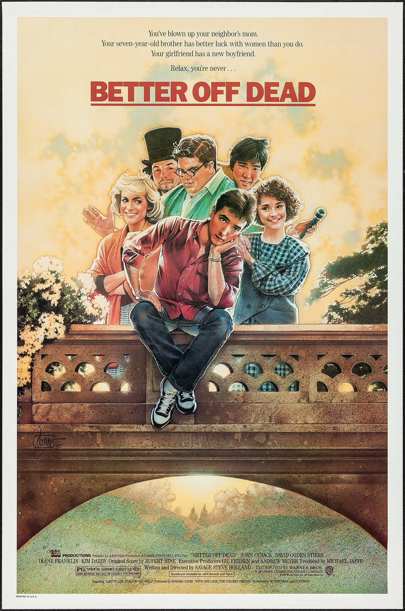 Better Off Dead Original Movie Poster – Fox Vintage Art & Posters