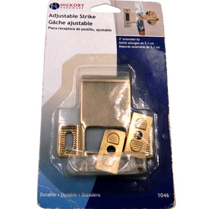 Warwick Cabinet & Drawer Lock, Max Thickness: 1/4, Polished Brass SH1