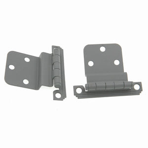 2PK 3 EACH Stanley Steel Concealed Template Hinge Prime Coat 4.5x4.5  CB179NRP