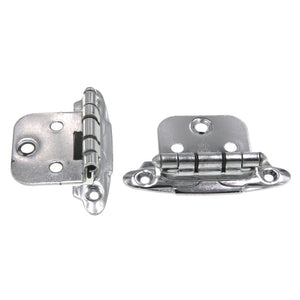 Variable Overlay Self Closing Face Mount Cabinet Hinge