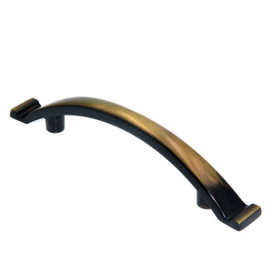 Amerock BP176CAE Cabinet Pull w/ Backplate 3 Inch CC From Allison Value  Collection - Antique Brass