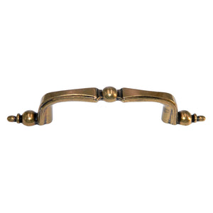 Amerock 253LB, Cup Pulls 3 Inch Center to Center (4-3/4 Length) Antique  Brass Cabinet Pull