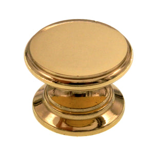 Amerock Provincial Bright Brass, White 1-1/4