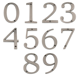 House Address Numbers Black Metal Numbers 5.5 Inch Home Number US Based  Company (Number 2)