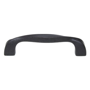 Hickory Hardware P3006-BI-5B 8 in. CC Refined Rustic Appliance Pull,  Black Iron - Pack of 5 