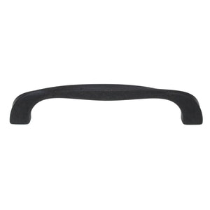 Hickory Hardware Twist Cabinet Arch Pull 3 3/4 (96mm) Ctr Black Iron
