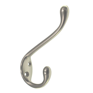 Amerock H55457-26 2-7/8in (73mm) Double Prong Robe Hook, Chrome