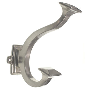 Hickory Hardware Utility Hooks White Double Prong Robe Wall Hook P27120-W