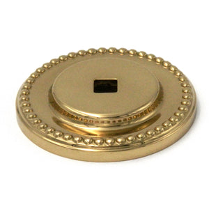 Hickory Hardware Solid Brass Polished Brass 3/4 Small Cabinet Knob BK10-03