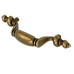 Belwith Keeler Polished Brass Solid Brass 3cc Cabinet Pull Backplate