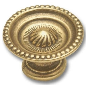 Hickory Hardware 1-1/8 Inch Diameter Polished Brass Cabinet Knob