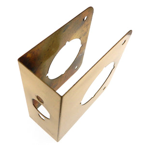 Warwick Cabinet & Drawer Lock, Max Thickness: 1/4, Polished Brass SH1