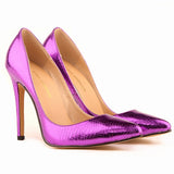 Party Dress Womens Shoes Women Pumps Sexy Pointed Toe 11cm High Heels New Fashion Glitter Pump Gold Sliver Smynlk-10016c