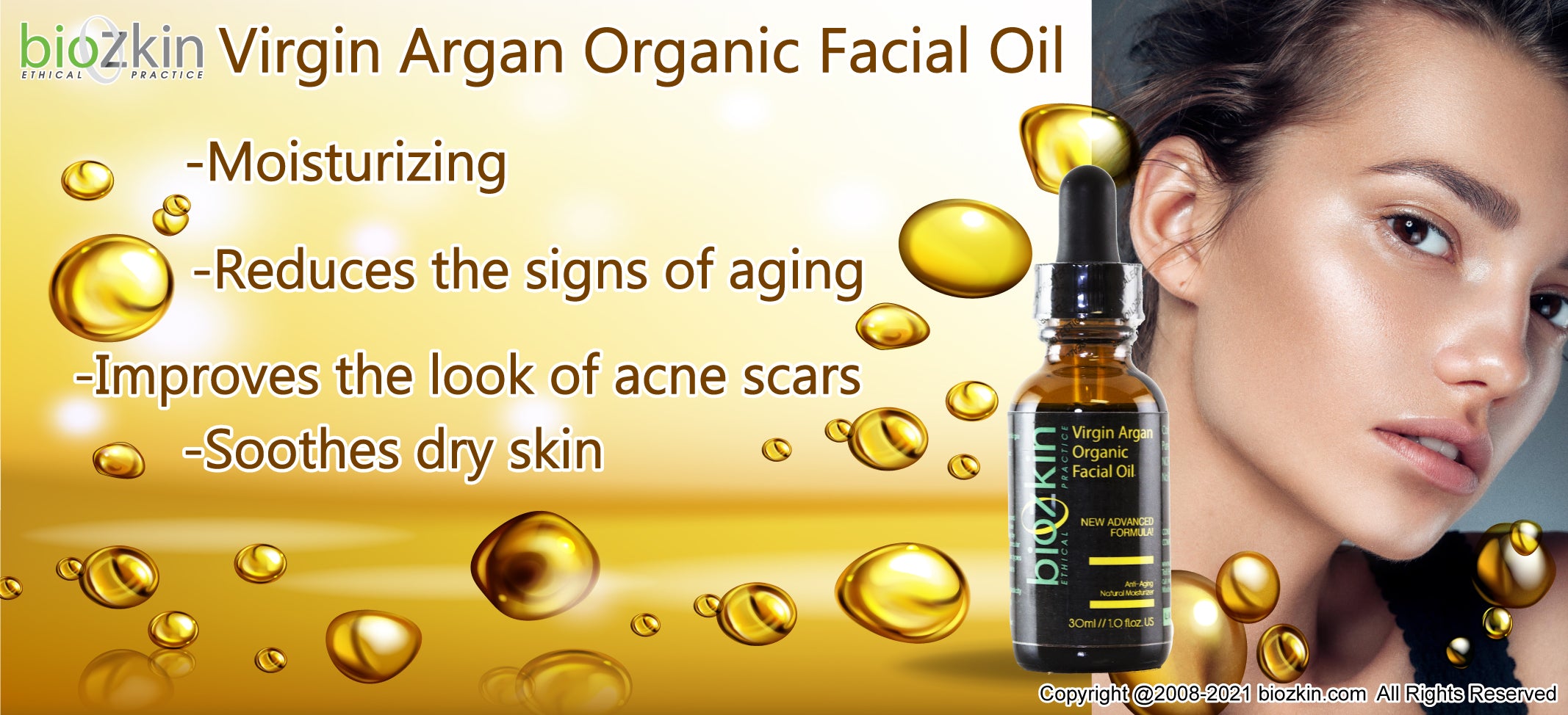 BioZkin Virgin Argan Facial Oil