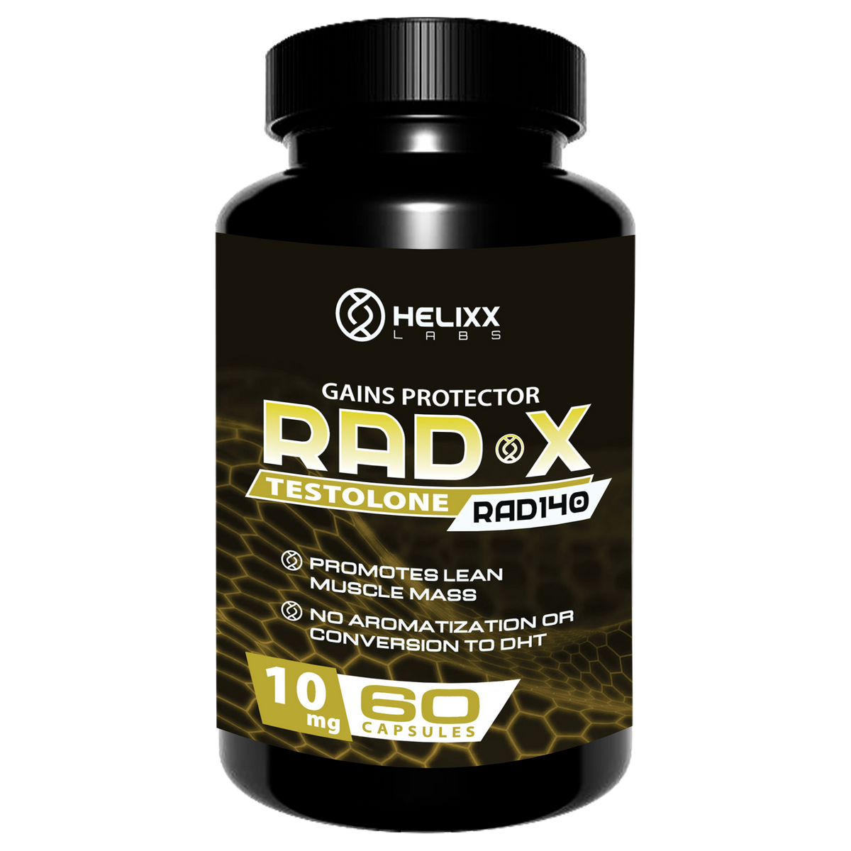 Helixx RAD X (10mg – 60 capsules) BEST BY OCT 2024