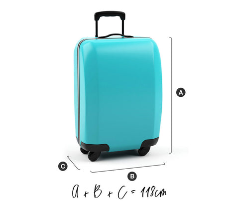 Air NZ carry on luggage size