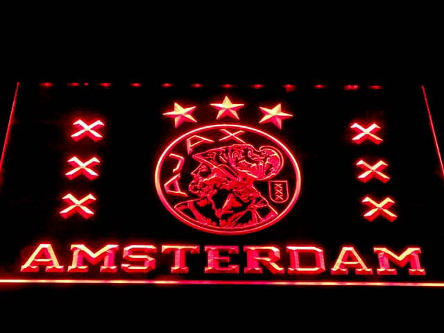 Ajax Logo LED Neon Sign | SafeSpecial