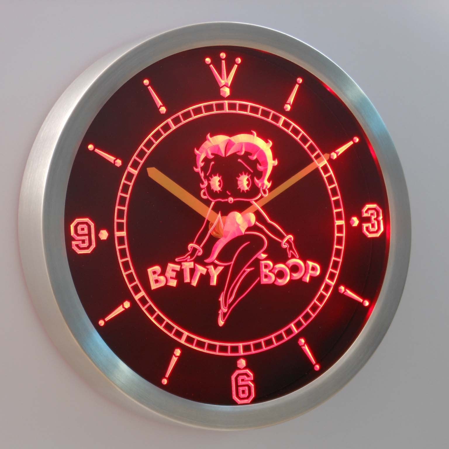 betty boop animated clock