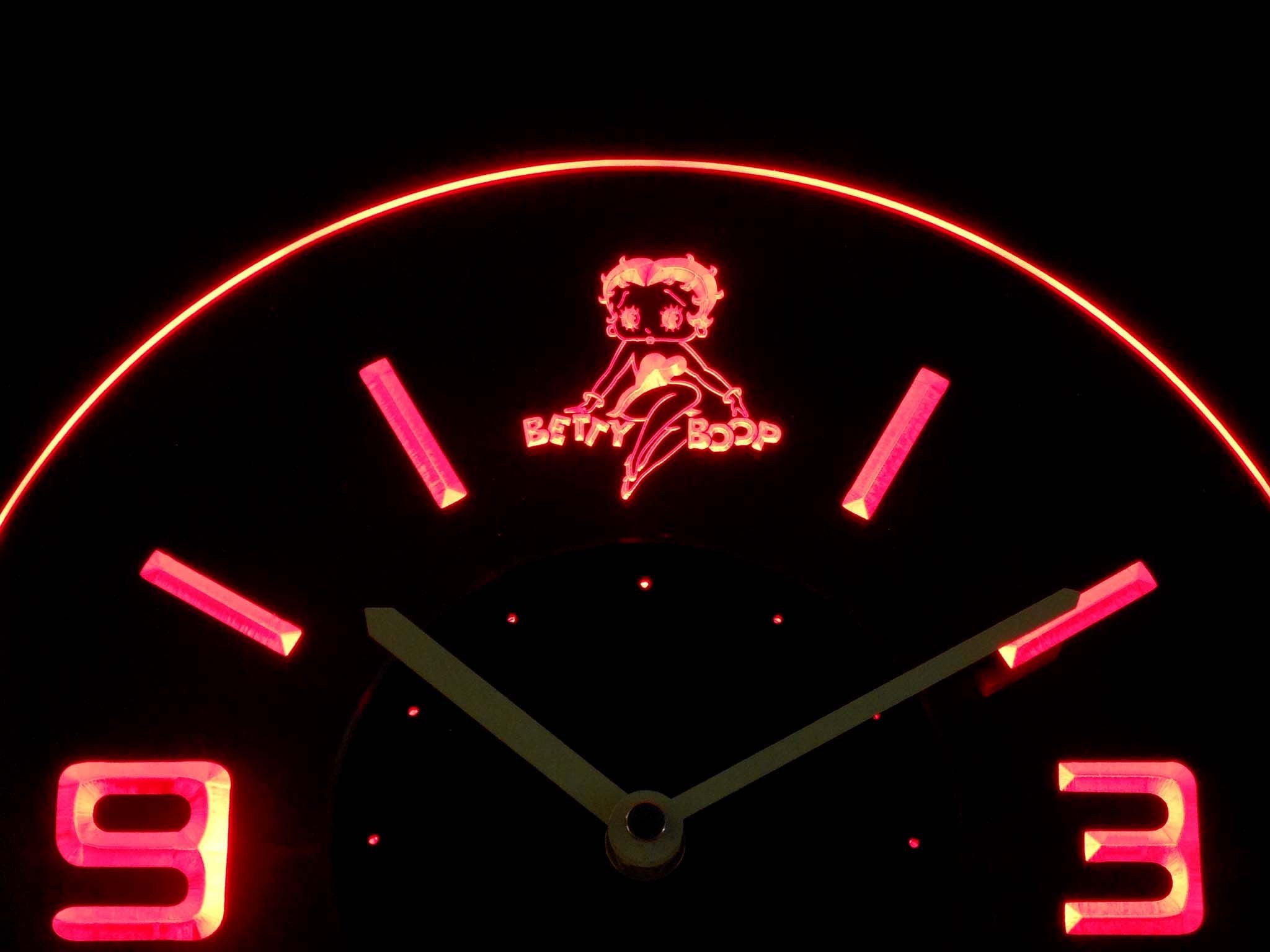 betty boop animated clock