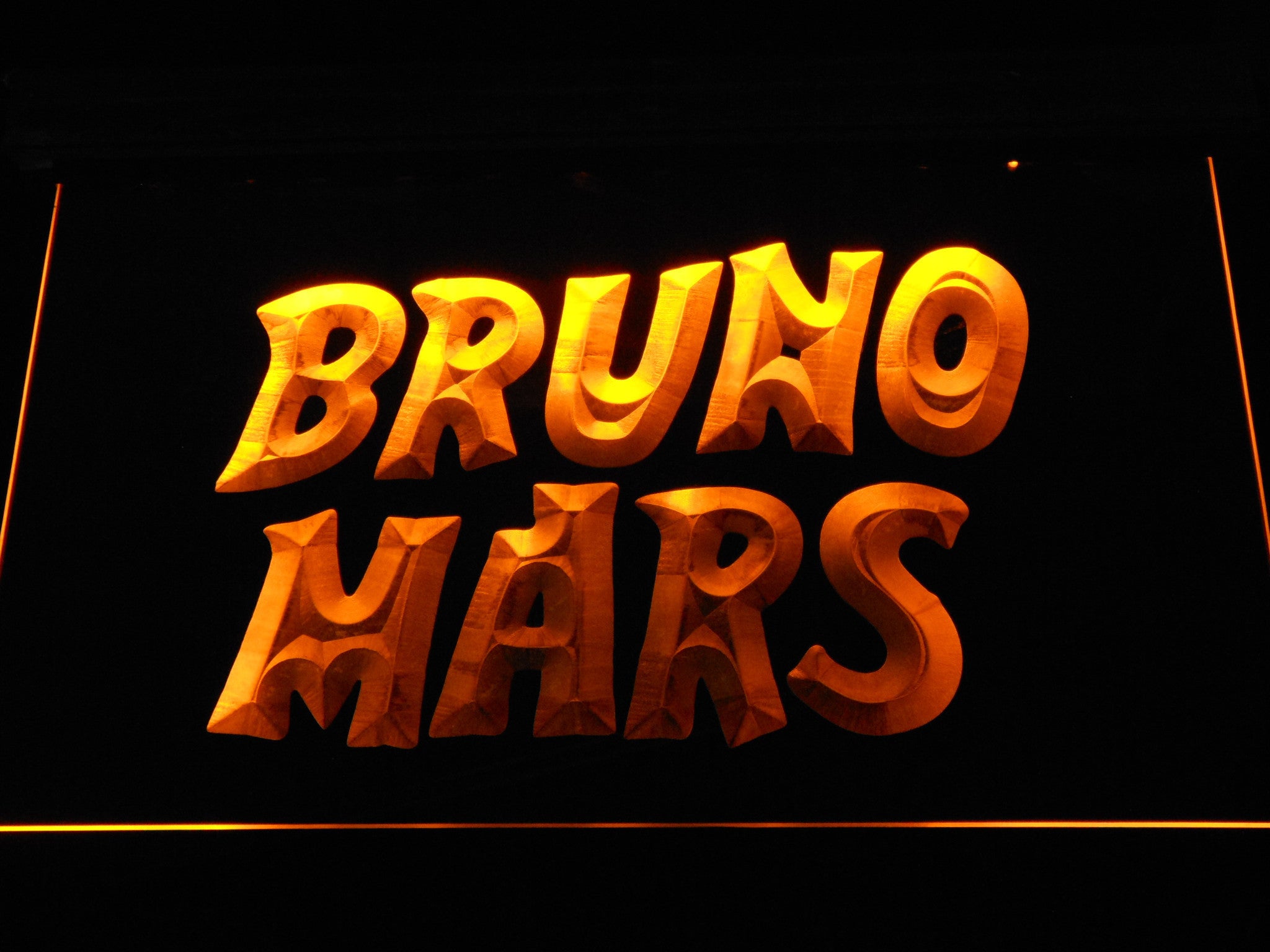 Bruno Mars LED Neon Sign | SafeSpecial
