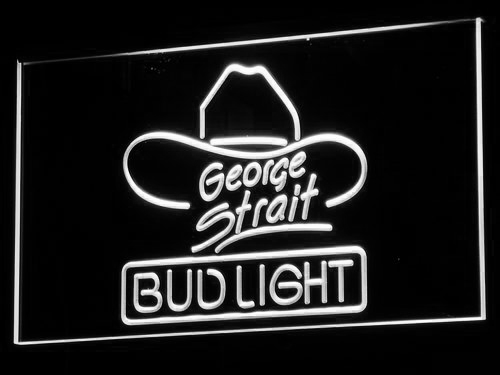 Bud Light George Strait LED Neon Sign