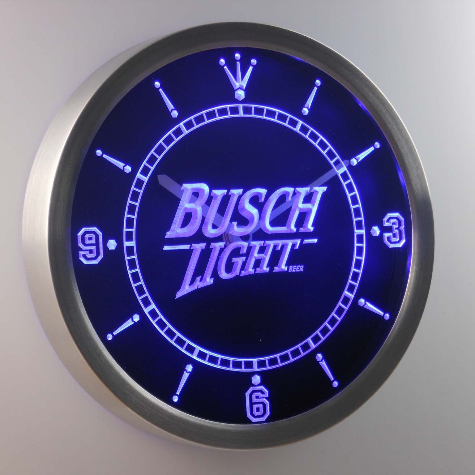 Busch Light LED Neon Wall Clock | SafeSpecial